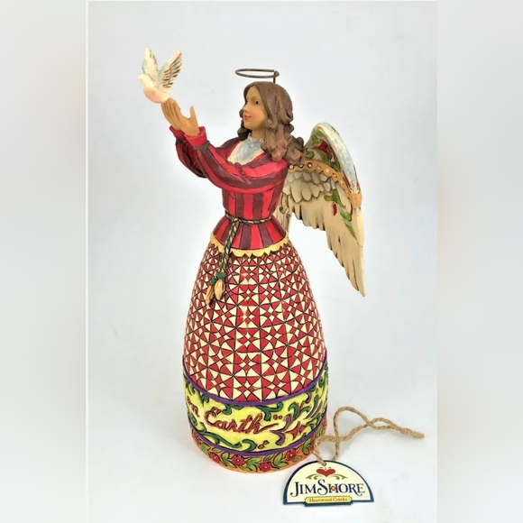 Jim Shore Angel Ornament Peace on Earth - Picture 12 of 12